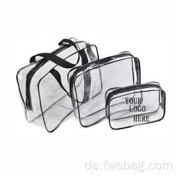 Kosmetische Tasche klare Make -up -Taschen